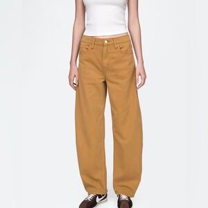 GAP Women’s High Rise Barrel Jeans size 10R